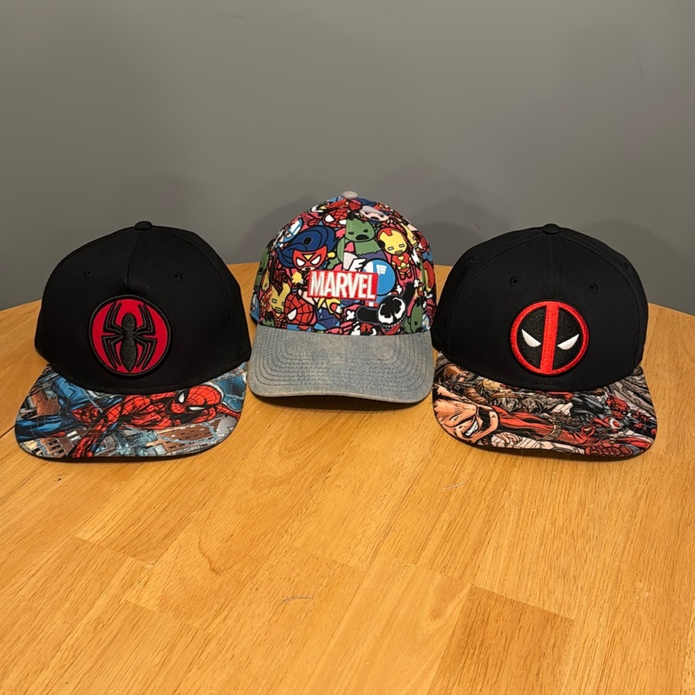 Marvel Snap Back Hat Bundle - image 1